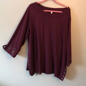 3/4 sleeved top